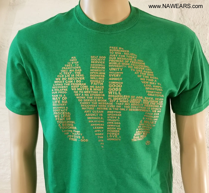 A WORDS OF RECOVERY V.1-  T-shirt