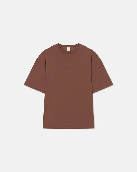 Wren - Printed Cotton-Jersey T-Shirt - Rust/Poppyseed Cake