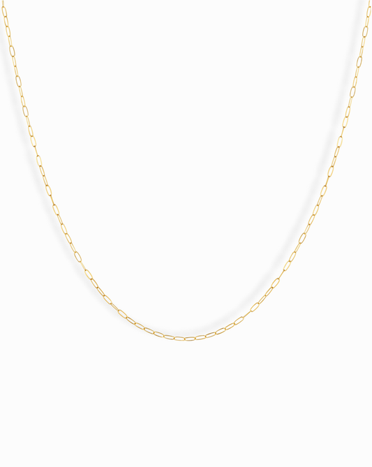 Wylder Paperclip Chain Necklace - Mod + Jo - Jewelry built to last, advanced plating technology