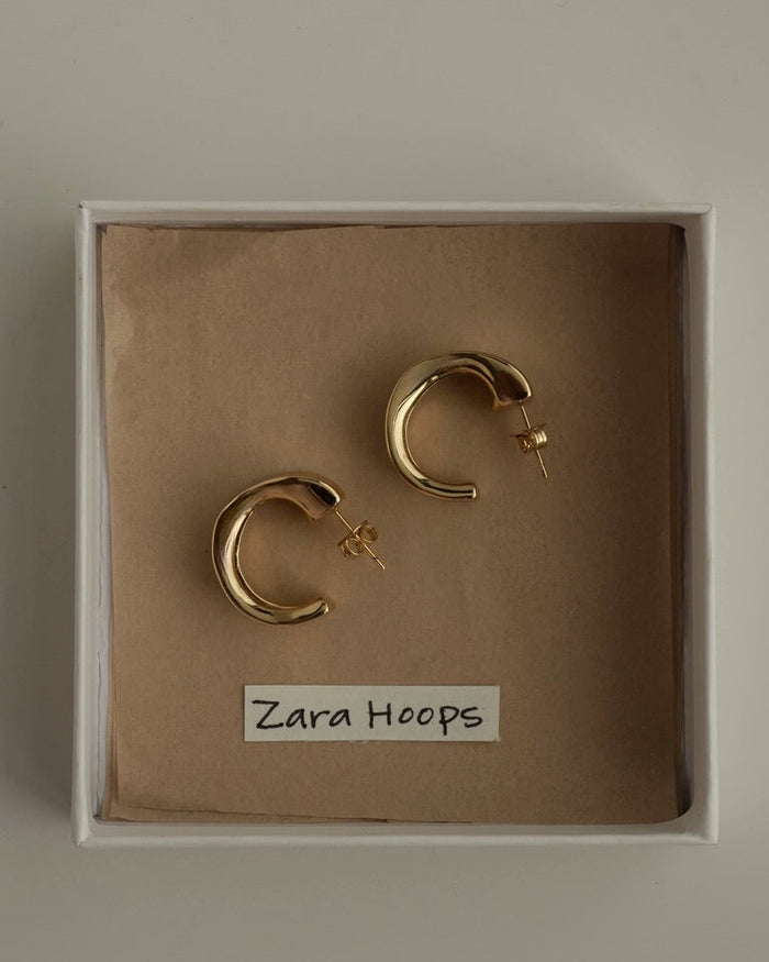 Zara Volume Hoops - Mod + Jo